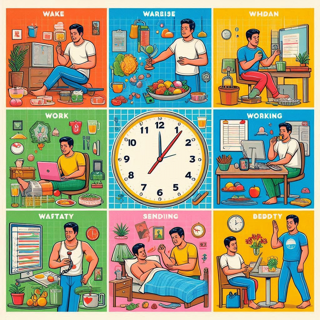 Daily Routine Schedule for Adults