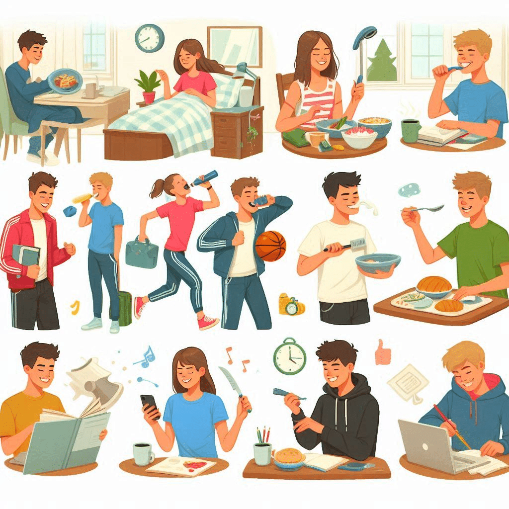 Daily Routine for Teenagers 1