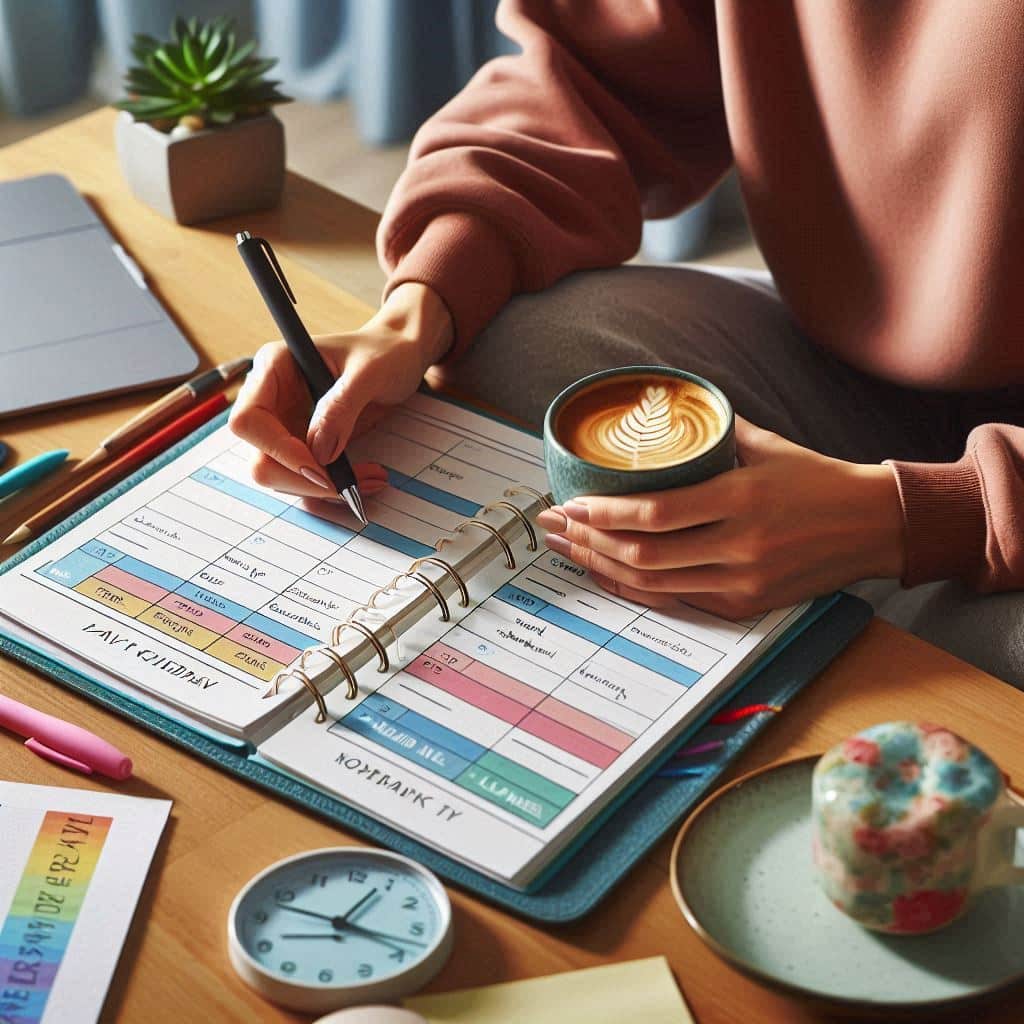 Creating a Daily Schedule