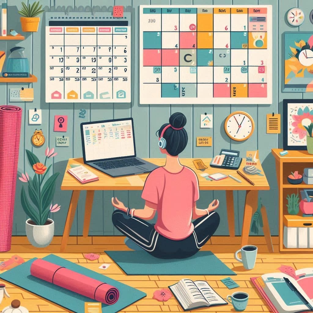 daily weekly monthly routines